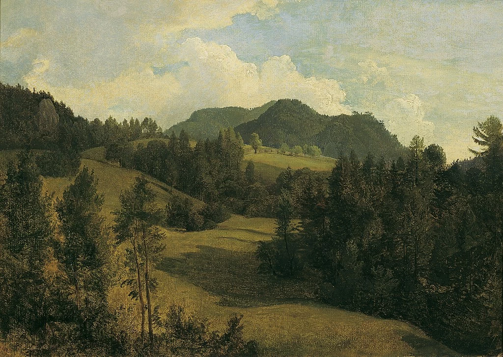 Paesaggio vicino a Miesenbach - Österreichische Galerie Belvedere, Vienna